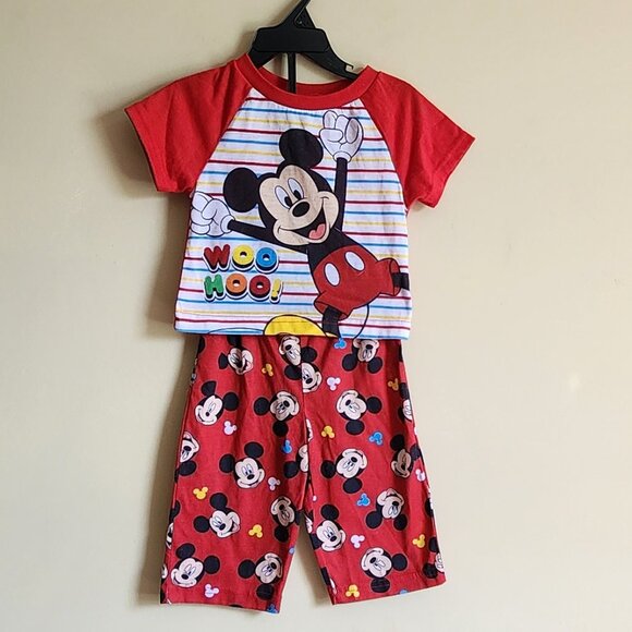 Disney Mikey Mouse And The Roadster Racers Pajama Set Size 12 Months - Picture 2 of 4